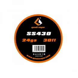 ギークベイプ　SS430　ワイヤー　24ga　30フィート(30ft Geekvape SS430 Wire 24ga)