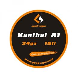 ギークベイプ　カンタル　A1　ワイヤー　24ga　15フィート(15ft Geekvape Kanthal KA1 Wire 24ga)