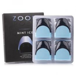ゾーア(Zoor)　ミント ポッドパック 5mg 2ml　4ピース　(Mint Pods Pack)