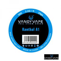 30フィート　バンディベイプ(Vandy Vape)　カンタル　ワイヤー24ga(30ft Vandyvape Kanthal Wire 24ga)