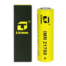 リストマン Listman IMR 21700 3800mAh 40A Flat Top リチウムイオン充電式バッテリー 2個セット