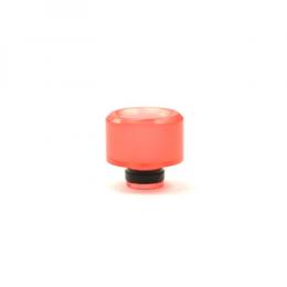 Wide Bore Delrin 510 ドリップチップ(Drip Tip) Red