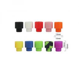 Short Colorful Silicone Disposable Wide Bore 510 ドリップチップ(Drip Tip) 10個セット