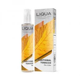 リクア(LIQUA)　Traditional Tobacco E-Liquid (50PG/50VG)　トラディショナルタバコ E-リキッド 70ml