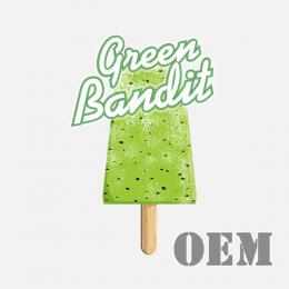 HiLIQ(ハイリク ) OEM 高濃度 デザート系 グリーンバンディット (緑豆アイス) E-リキッド 120ml(10ml×12本セット)　Green Bandit