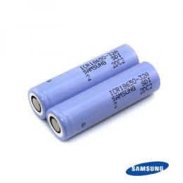 サムソン　ICR18650　3200mAh　フラットトップリチュームイオン　充電用バッテリー(Samsung ICR18650 3200mAh 32A Flat Top Li ion Rechargeable Battery)