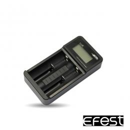 Efest LUC V2　2ベイ　LCD　USBチャージャー&車チャージャー(Efest LUC V2 2 Bay LCD USB Charger & Car Charger )